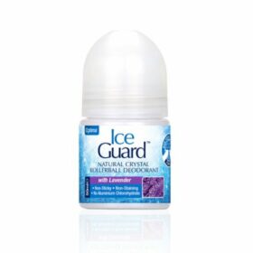 Optima Ice Guard Natural Crystal Rollerball Deodorant With Levander 50ml (Άρωμα Λεβάντας)