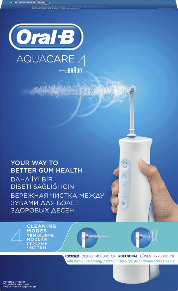 Oral-B Aquacare 4 Oxyjet Technology