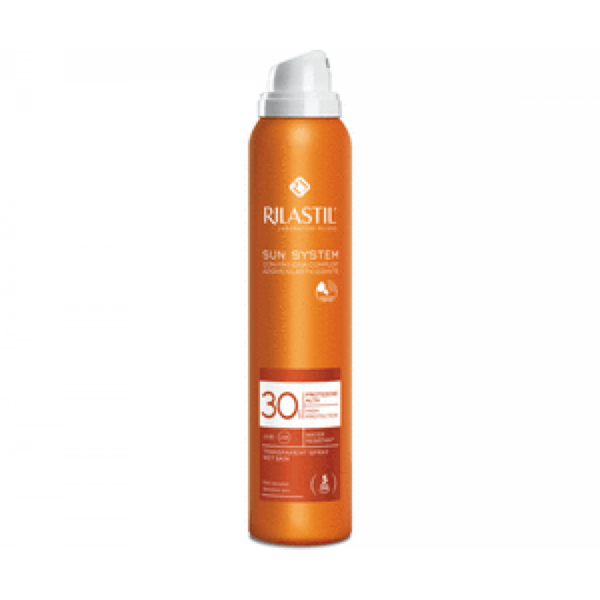 Rilastil Sun System Dry Touch SPF30 200ml (Εξαιρετικά Ελαφρύ Spray Σώματος)