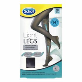 Scholl Light Legs 20 Den Size Medium Black