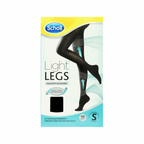 Scholl Light Legs 60 Den Size Small Black