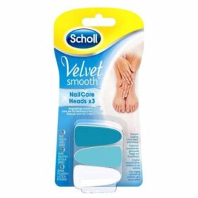 Scholl Velvet Smooth Nail Care Heads x3