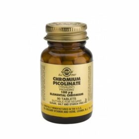 Solgar Chromium Picolinate 100μg 90tabs (Πικολινικό Χρώμιο)