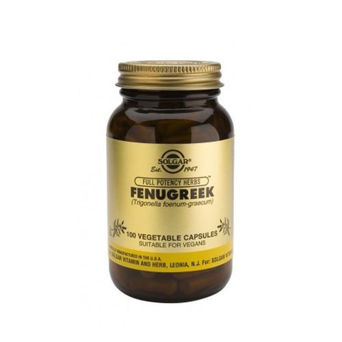 Solgar Fenugreek 100 Vegetarin Caps (Μείωση Χοληστερίνης)