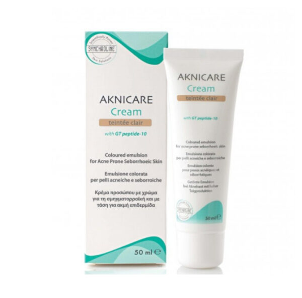 SYNCHROLINE AKNICARE Cream Teinteé Clair 50ml