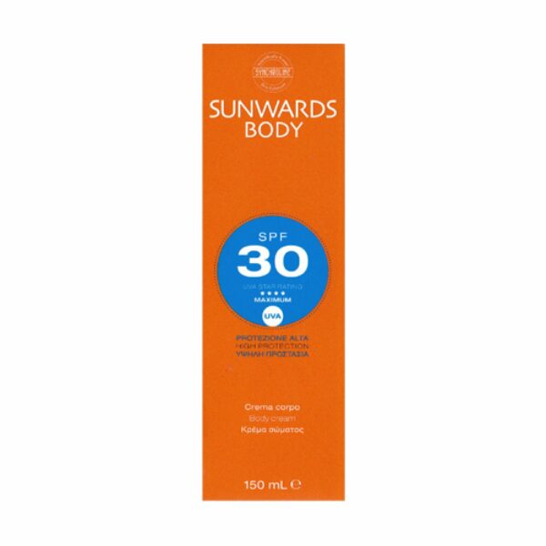 Synchroline Sunwards Body Cream SPF30 150ml (Αντηλιακή Κρέμα Σώματος) 