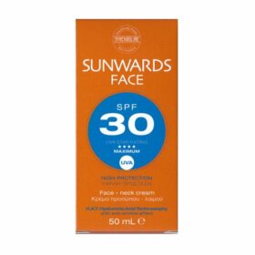Synchroline Sunwards Face SPF30 50ml (Αντηλιακή Κρέμα για Πρόσωπο & Λαιμό) 