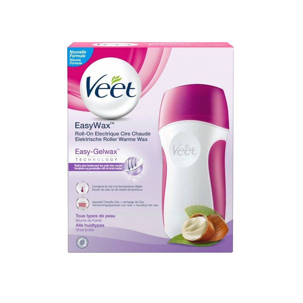 Veet EasyWax Electrical Roll-On Kit Easy Gelwax (Ηλεκτρική Συσκευή Αποτρίχωσης)