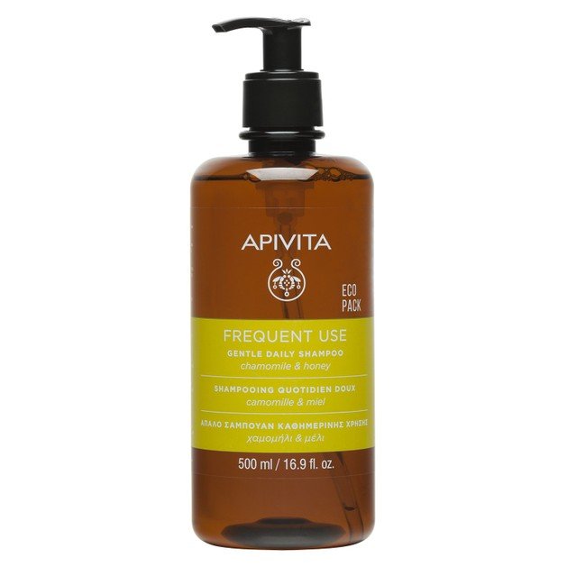 Apivita Frequent Use Gentle Daily Shampoo With Chamomile & Honey 500ml