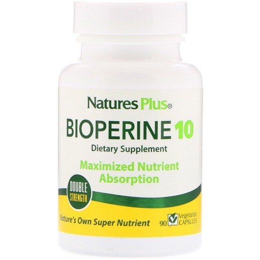 Natures Plus BioPerine 10mg Συμπλήρωμα Διατροφής για Απορρόφηση θρεπτικών Συστατικών 90caps