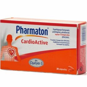 Pharmaton Cardioactive Συμπλήρωμα Διατροφής με Ωμέγα-3 για την Υγεία της Καρδιάς 30caps