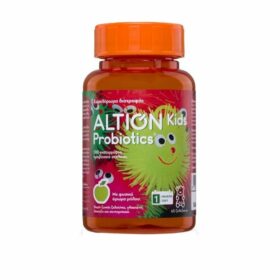 Altion Kids Probiotics Συμπλήρωμα Διατροφής με Προβιοτικά Από 4 Είδη Γαστροανθεκτικών Στελεχών με Άρωμα Μήλου 60 Ζελεδάκια