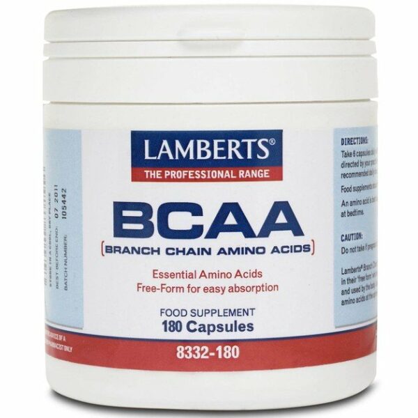Lamberts BCAA (Branch Chain Amino Acids) 180 caps
