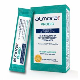 Almora Plus Probio Συμπλήρωμα Διατροφής Προβιοτικών με Ηλεκτρολύτες για την Ισορροπία του Γαστρεντερικού Συστήματος 10 Oral.Sach