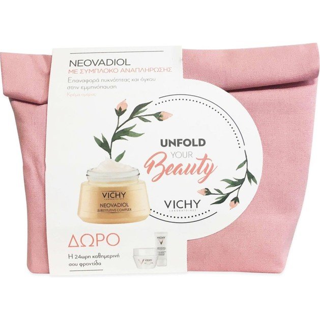 Vichy Promo Neovadiol Ξηρές Επιδερμίδες 50ml & Δώρο Neovadiol Phytosculpt 15ml, Neovadiol Nuit 15ml, Mineral 89 Soin Yeux 1ml
