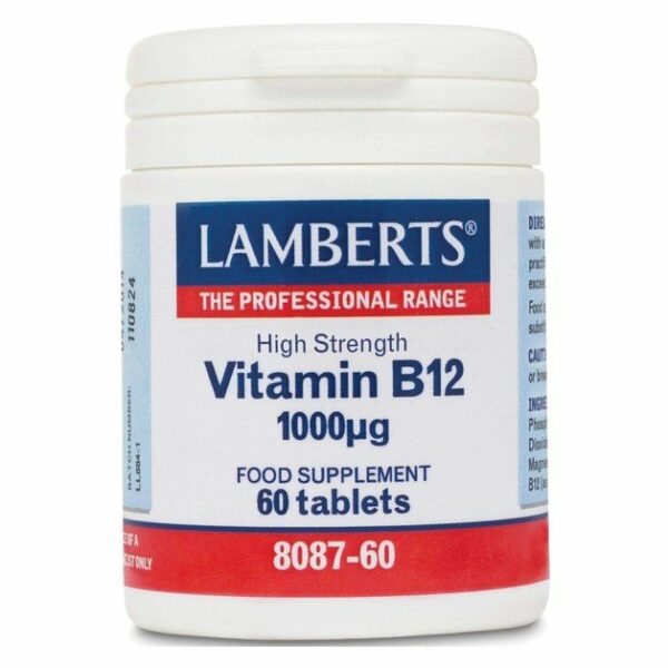 Lamberts Vitamin B-12 1000μg 60 tabs