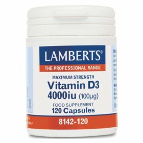 Lamberts Vitamin D3 4000iu 100μg 120 tabs