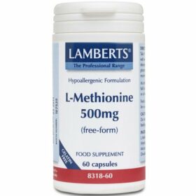 Lamberts L-Methionine 500mg 60 caps