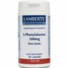 Lamberts L-Phenylalanine 500mg 60 tabs