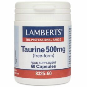 Lamberts Taurine 500mg 60 tabs
