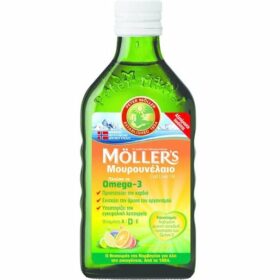 Moller’s Μουρουνέλαιο Γεύση Φρούτων 250ml