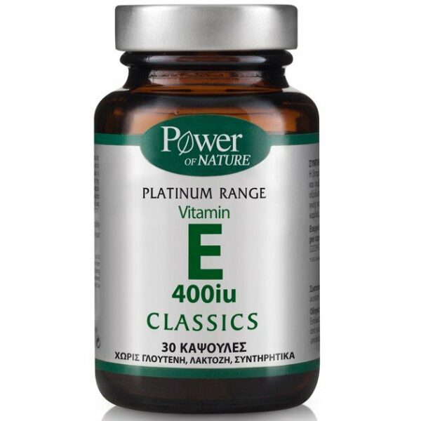 Power Health Platinum Vitamin E 400iu 30caps