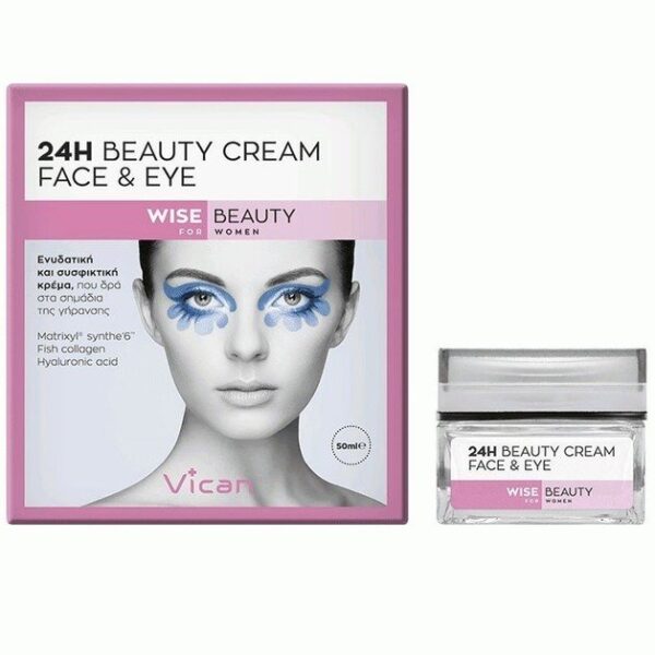 Vican Wise Beauty 24h Beauty Cream Face & Eye 50ml