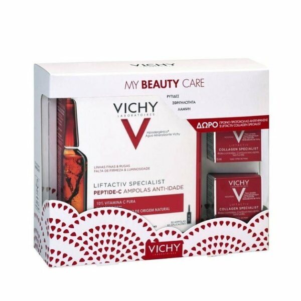 Vichy Promo Liftactiv Specialist Peptide-C Anti-Aging Ampoules 30x1.8ml & Δώρο 2 Mini Liftactiv Collagen Specialist 15ml