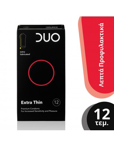 DUO Extra Thin Economy Pack 18 Condoms