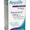HEALTH AID Resolife Resveratrol 250mg 60 vegan caps