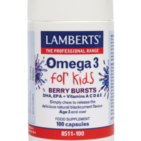 LAMBERTS Omega 3 for Kids (Berry Bursts) 100caps