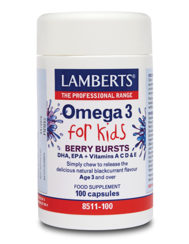 LAMBERTS Omega 3 for Kids (Berry Bursts) 100caps