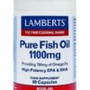 LAMBERTS Pure Fish Oil 1100mg 60 caps
