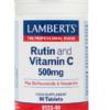 LAMBERTS Rutin and Vitamin C 500mg 90 Tabs