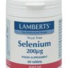 LAMBERTS Selenium 200mg 60 tabs