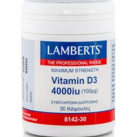 LAMBERTS Vitamin D3 4000iu 30 caps