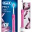 Oral-B Pro 1 750 Design Edition Pink Ηλεκτρική Οδοντόβουρτσα σε Ροζ Χρώμα, 1 τμχ (+ Θηκη Μεταφοράς Δώρο)