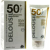 Delousil SPF50+ With Color Dark Αντηλιακή Κρέμα Προσώπου Με Χρώμα με Σησαμέλαιο και Λάδι Καρύδας 50ml
