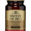 SOLGAR Biotin 300ug, 100 Tabs