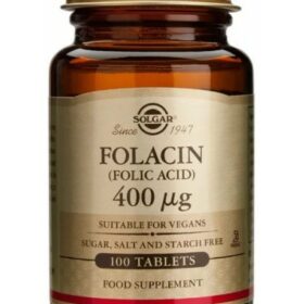 SOLGAR Folic Acid 400ug tabs 100s