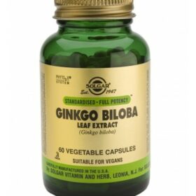 SOLGAR Ginkgo Biloba Leaf Extract 60 Veg.Caps
