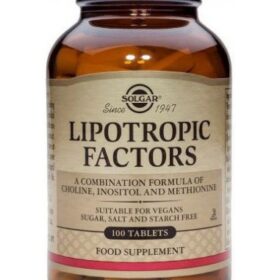 SOLGAR Lipotropic Factors 100 Tabs
