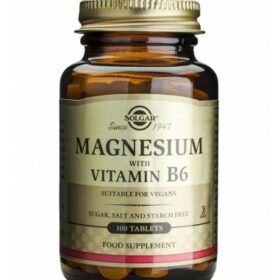 SOLGAR Magnesium + B6 Tabs 100s