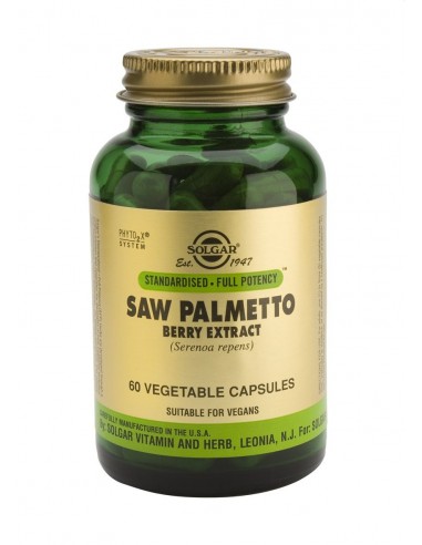 SOLGAR Saw Palmetto Berry Extract Veg.Caps 60s