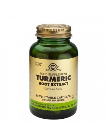SOLGAR Turmeric Root Extract Veg.Caps 60s