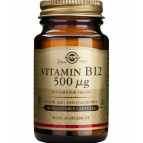 SOLGAR Vitamin B-12 500ug veg.caps 50s
