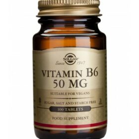 SOLGAR Vitamin B-6 50mg 100 Tabs