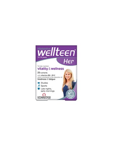 VITABIOTICS Wellteen Her 30 Tabs