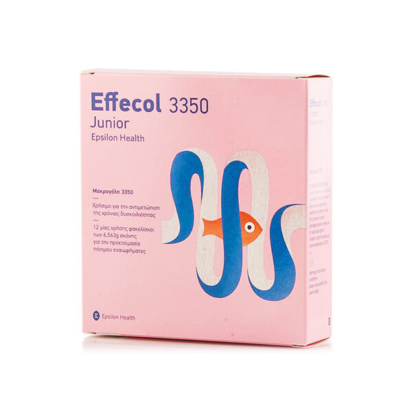 EFFECOL 3350 Junior, 24 sachets of 6,563g powder Epsilon Health
