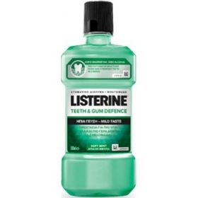 Listerine Teeth & Gum Defense Στοματικό Διάλυμα Mild Taste 500ml